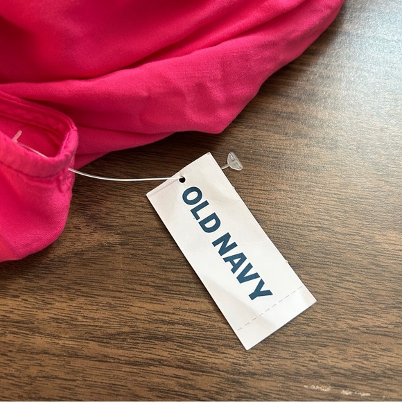❤️ Old Navy Vibrant Pink Jumpsuit L NWT - Picture 13 of 13